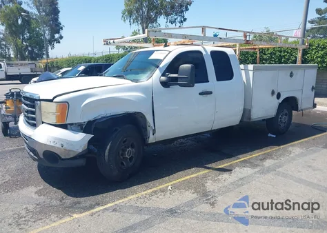 2008 GMC Sierra 2500Hd Work Truck from USA, damaged, VIN 1GDHC29KX8E176428